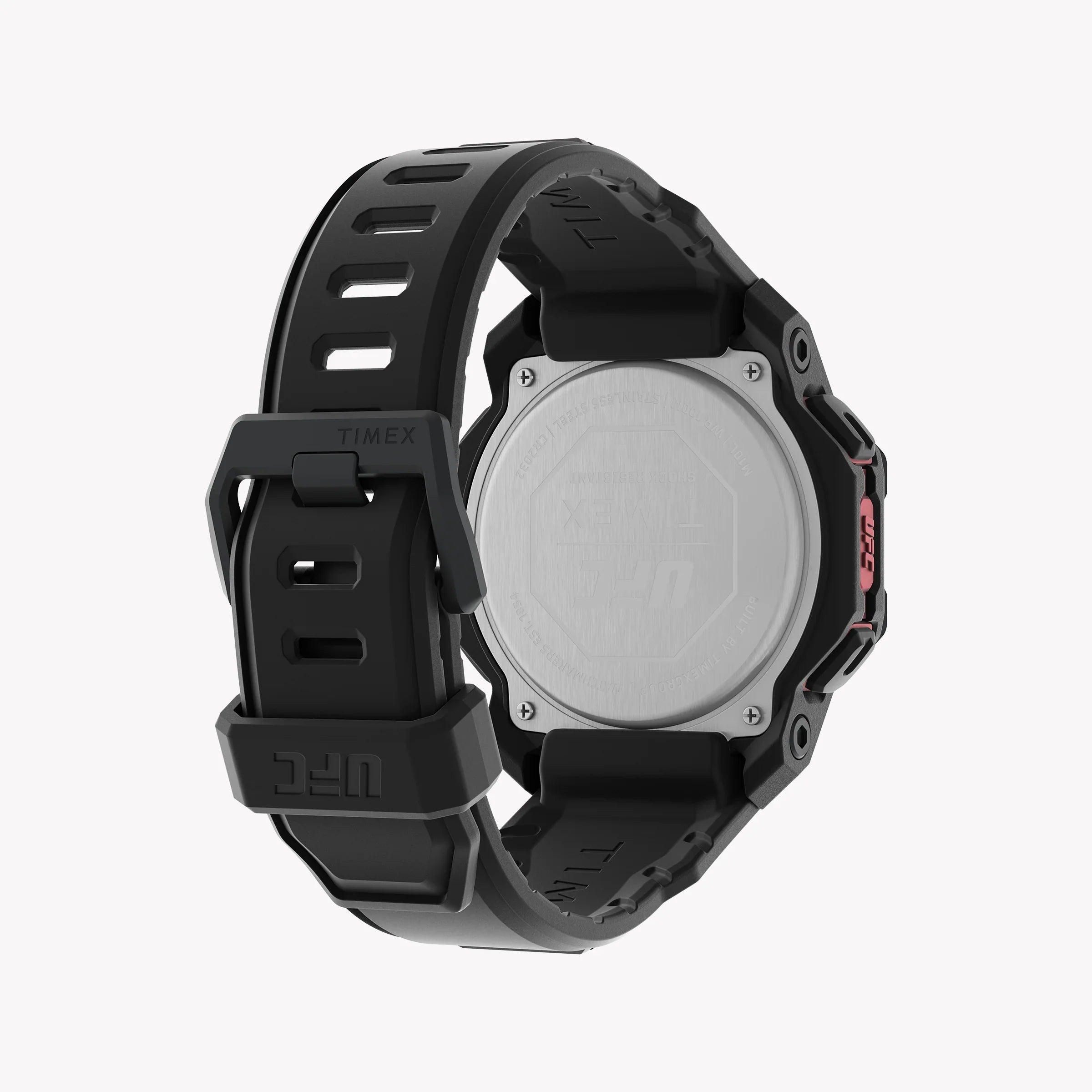 Timex Ufc Knockout Watch, Matte Black Resin Case | Tw2v88100