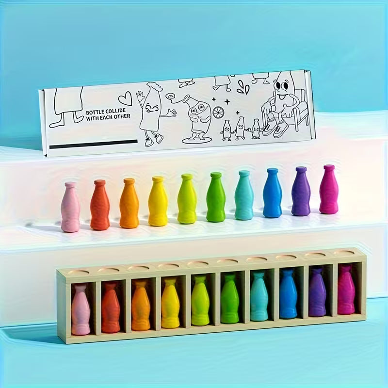 Color Shuffle Challenge – Interactive Bottle Guessing Game