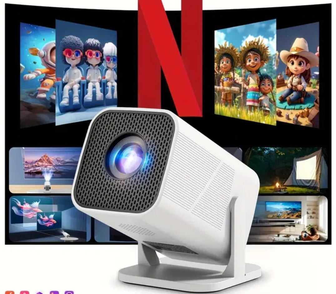 ✨ Mini HD Home Theater Projector 4K – Portable 200” Cinema Experience ✨